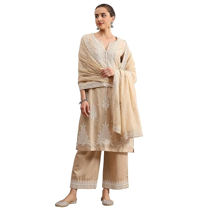 BIBA Womens Kurta Set
