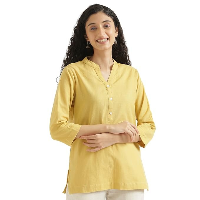 AADAA Women Short Suit Airy Linen Regular Fit Suit