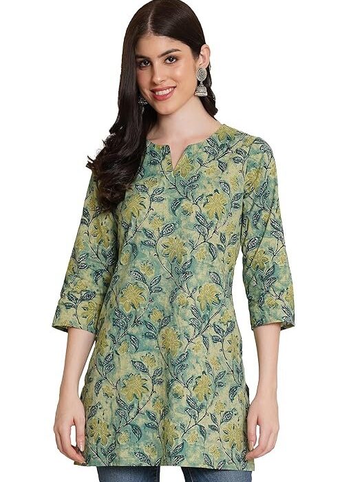 COTLAND Fashions Jaipuri Cotton Printed Short Suit for Women