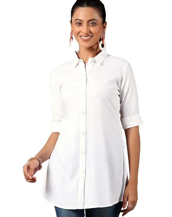Libas Women's Rayon Relaxed Fit A Line Suit