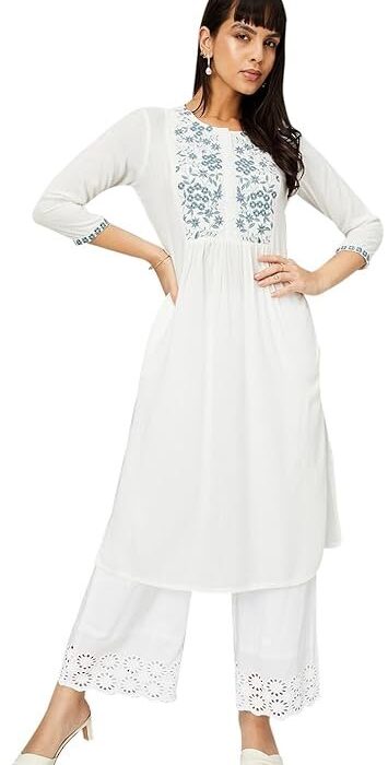 Max Women's Rayon Regular Fit Casual Suit