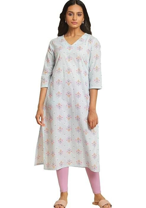 W for Woman Women's Cotton Regular Fit Casual Suit
