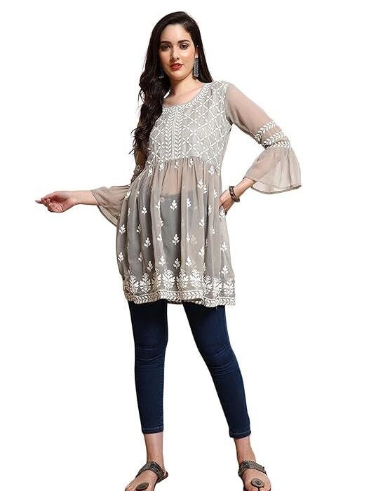 Women's Georgette Regular Fit Tunic