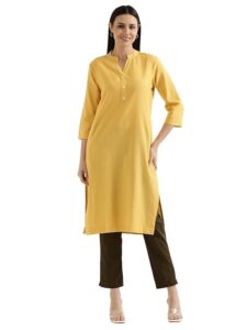 Women's Linen Straight Fit Straight Suit